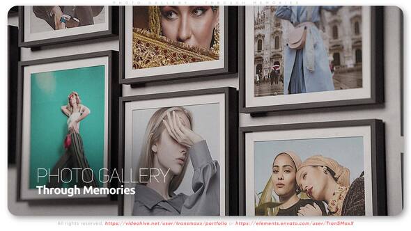 Videohive Photo Gallery – Through Memories