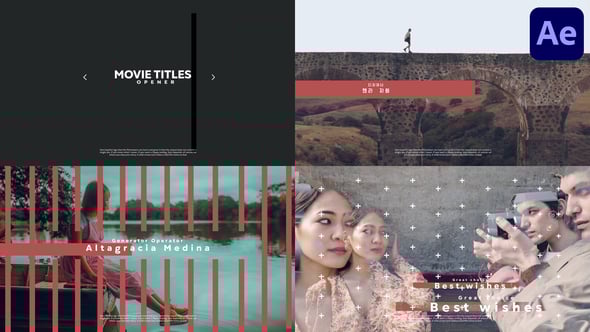 Videohive Movie Titles Opener for After Effects