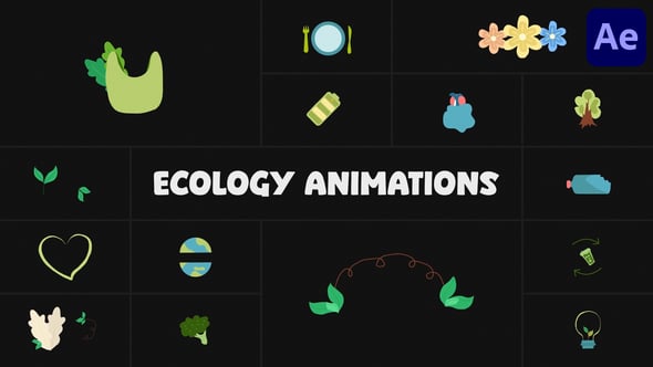 Videohive Ecology Animations for After Effects