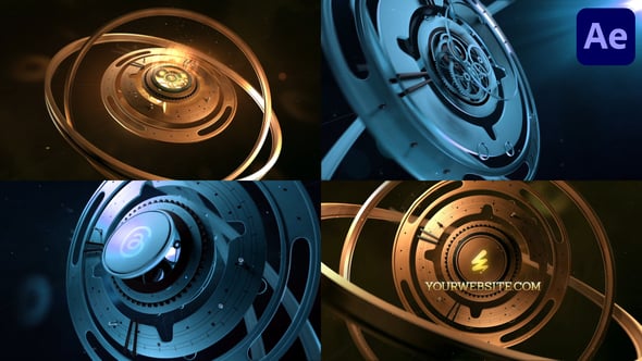 Videohive Gears Logo for After Effects