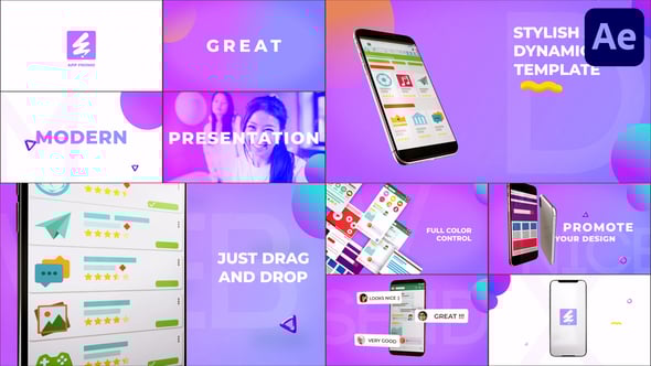 Videohive App Dynamic Promo for After Effects 56473656
