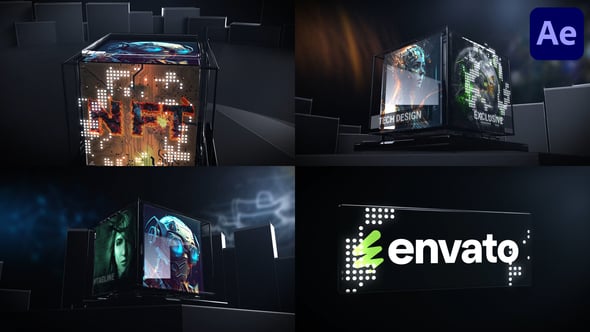 Videohive Blockchain Intro Opener for After Effects 56382741