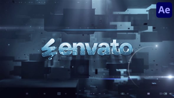 Videohive Space Box Logo for After Effects