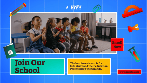 Videohive Kids Education Promo | Back To School
