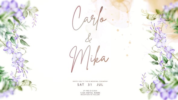 Videohive Wedding Intro 57172620
