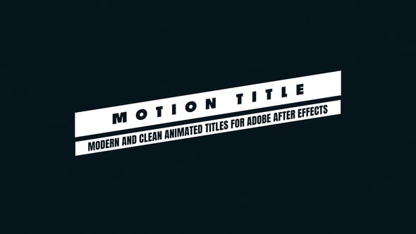 Videohive Titles 57046968