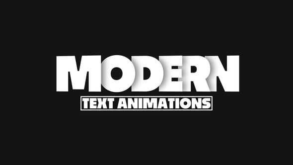 Videohive Text Animations 57067628