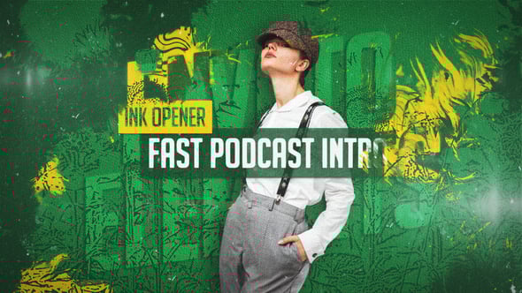 Videohive Fast Podcast Intro