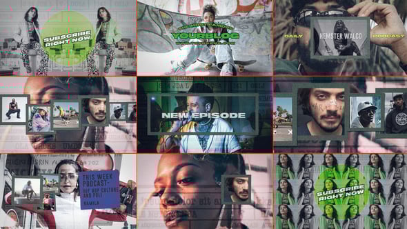 Videohive Podcast Trailer