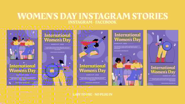 Videohive Women Day Instagram Stories