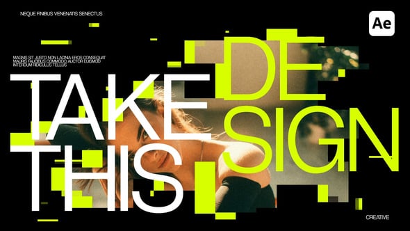 Videohive Pixel Posters For After Effects