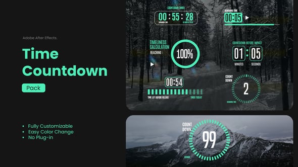 Videohive Time Countdown 56438644