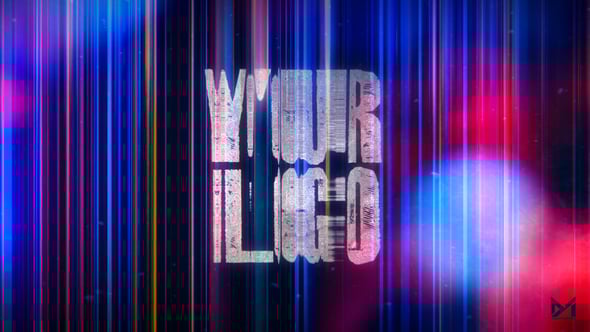 Videohive Glass Logo Reveal 56102471