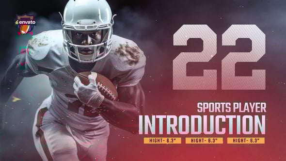 Videohive Sports Player Introduction 56309976
