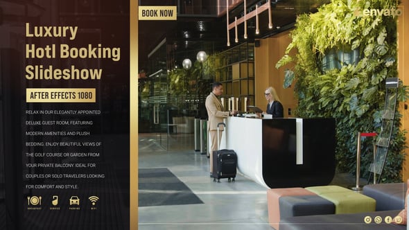 Videohive Hotel Booking Slideshow