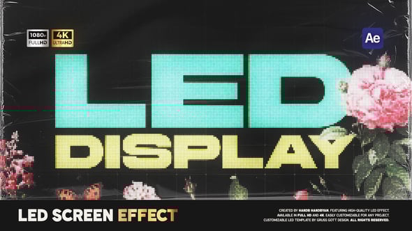 Videohive LED Screen Effect