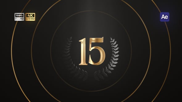 Videohive Anniversary Logo Reveal 56288730