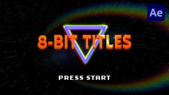 Videohive 8-Bit Titles 57143523