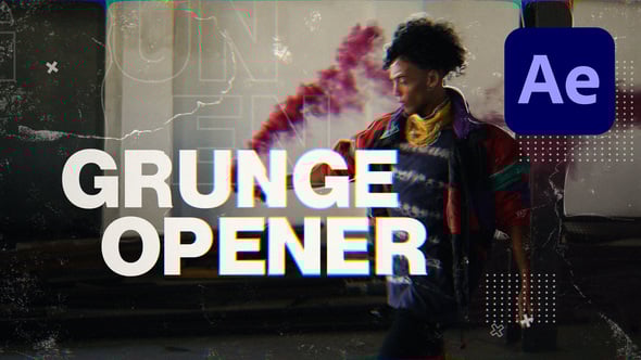 Videohive Grunge Title Opener