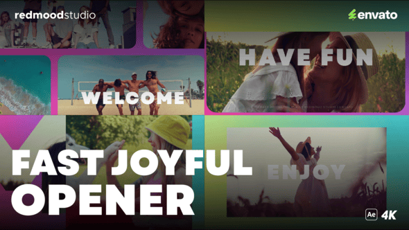 Videohive Fast Joyful Opener