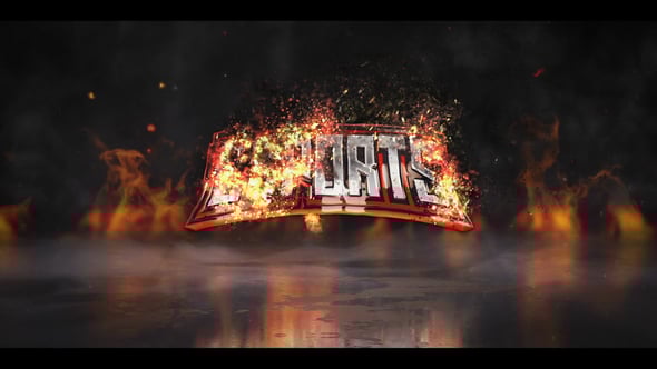 Videohive Fire Explosion Logo 57073533