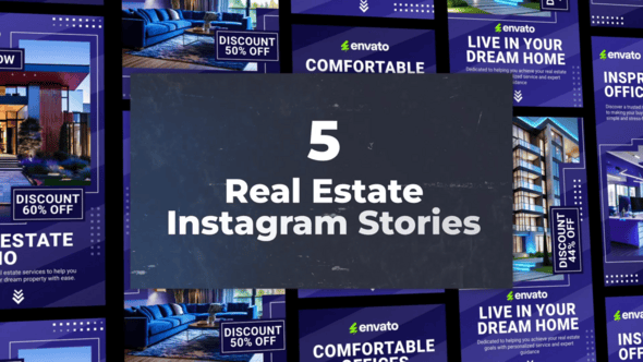 Videohive Real Estate Instagram Stories Pack 56463032