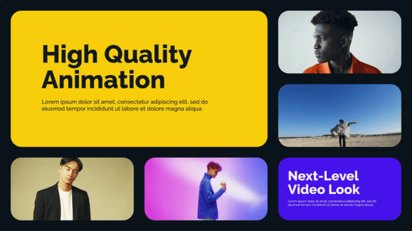 Videohive Multiscreen Slideshow Colorful