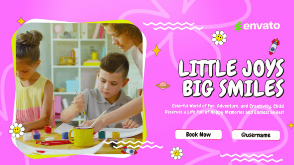 Videohive Kids Promo Slideshow 56419290
