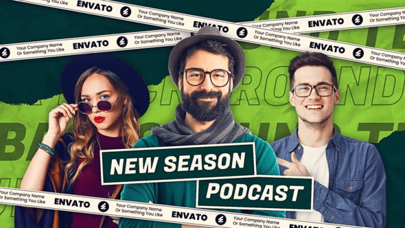 Videohive YouTube Podcast Intro | Vlog Opener