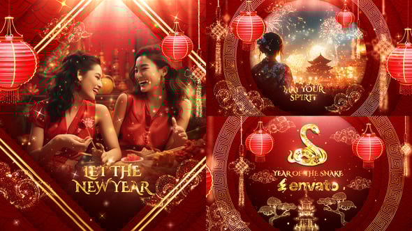 Videohive Chinese New Year Slideshow 56368387