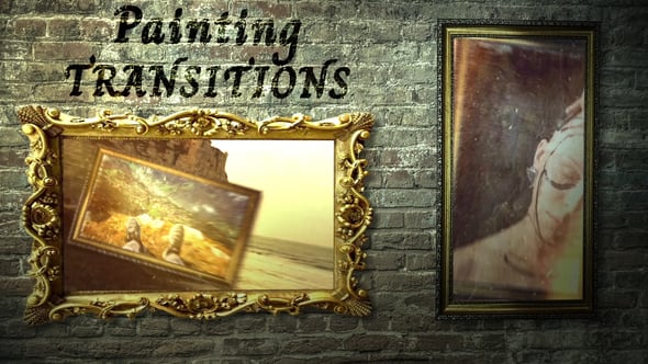 Videohive Painting Transitions