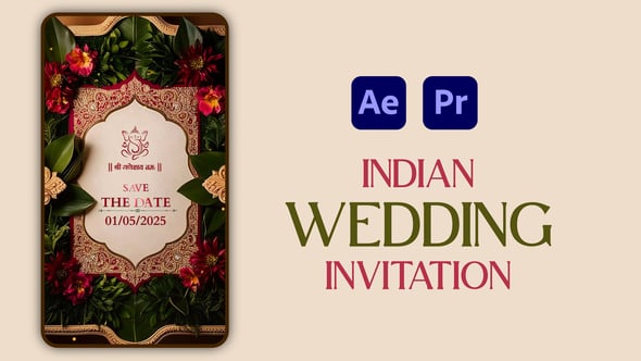 Videohive Indian Wedding Invitation 57169687