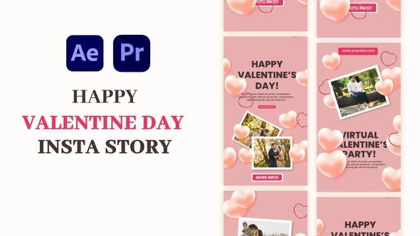 Videohive Valentine’s Day Instagram Story