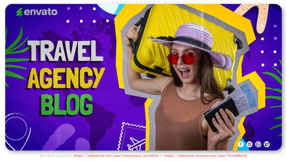 Videohive Travel Agency Blog