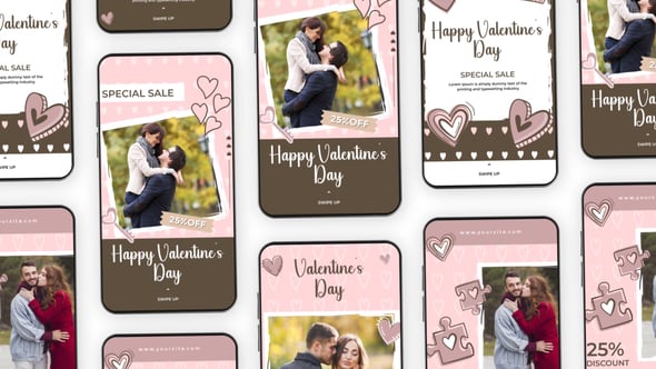 Videohive Valentines Day Instagram Story