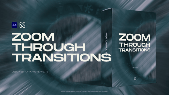 Videohive Zoom Through Transitions