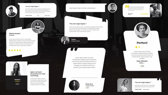 Videohive MInimalist Testimonial & Review Pack