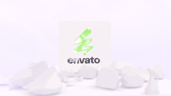 Videohive Broken Cube Logo