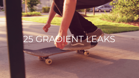 Videohive 25 Gradient Leaks Ovelays