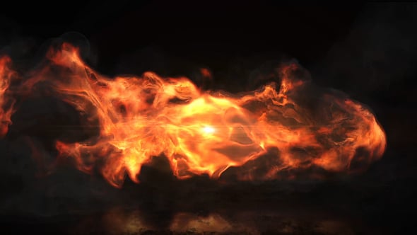 Videohive Fire Logo Reveal 56326089