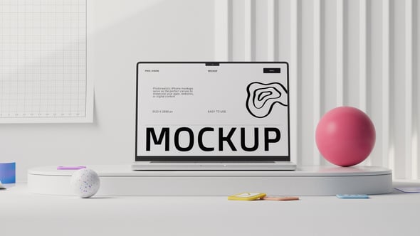 Videohive Laptop Mockup 55905705