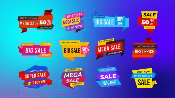 Videohive Sale Promo Banners