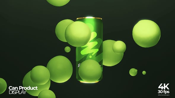 Videohive Can Product Promotion Mockup