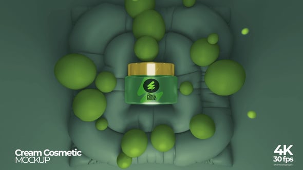 Videohive Cream Cosmetic Product Mockup
