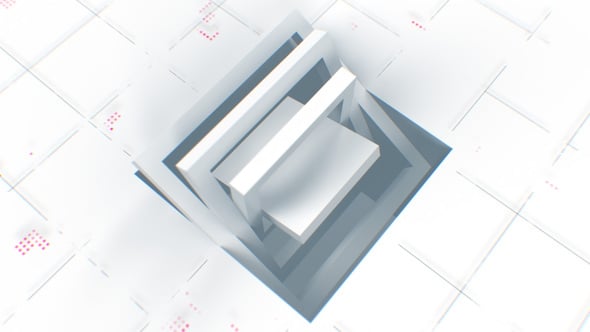 Videohive Clean Square Logo