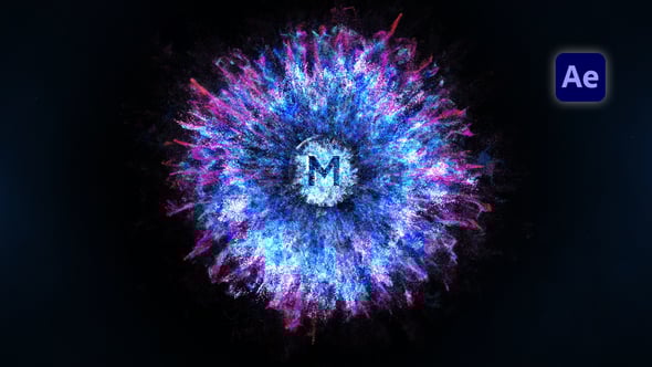 Videohive Particles Explosion Logo