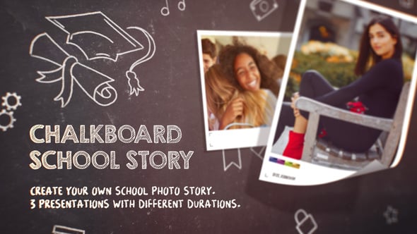 Videohive Chalkboard Story Maker
