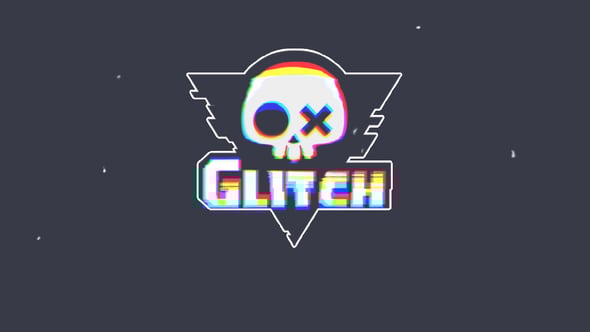 Videohive Glitch Logo 57239903