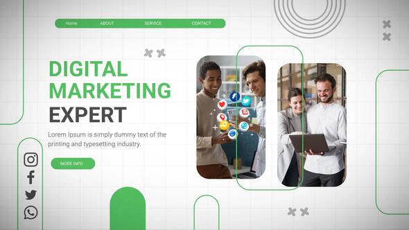 Videohive Digital Marketing Agency Promo 56783638