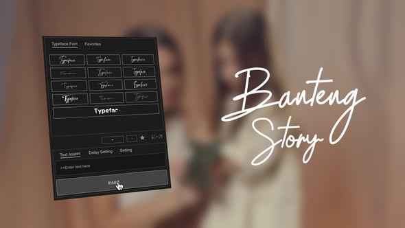 Videohive Animated Typeface – Banteng Story